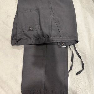 Cubavera 100% Grey Linen Blend pants XL